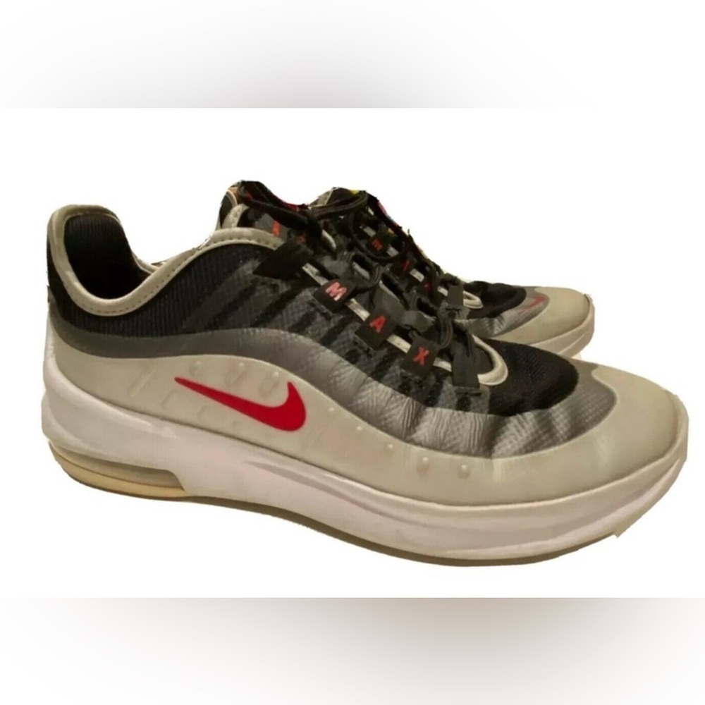 Nike Air Max Axis AH5222-009 Blk Gray Red Sneakers. 3322